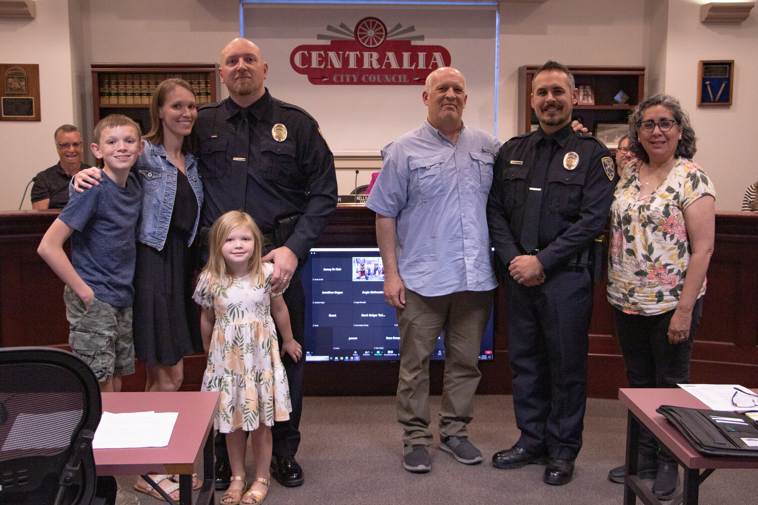 Two new officers sworn in at Centralia Police Department | The Daily ...