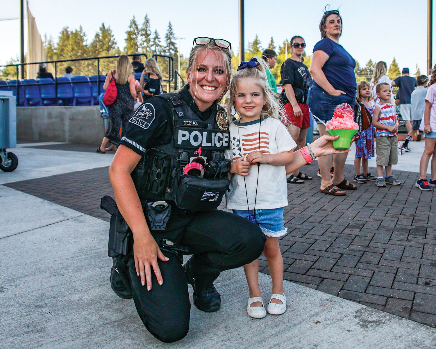 Raptors host first responder night | The Reflector