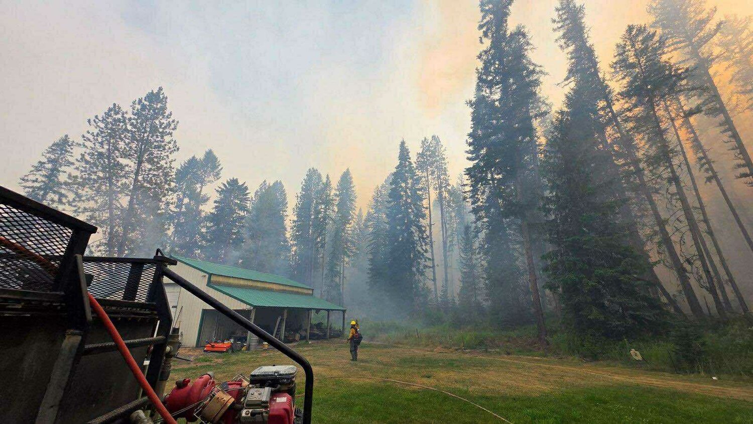 'It looked like a volcano went off': Evacuations ordered as 2,000-plus-acre wildfire burns in Eastern Washington