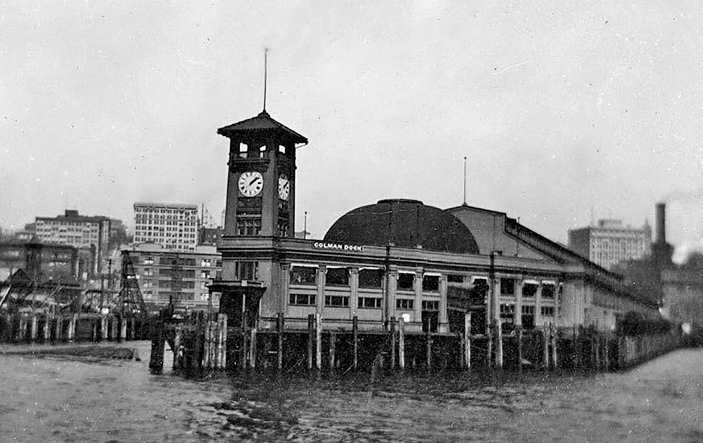 Washington state ferry woodworkers keep century-old Colman Clock ticking