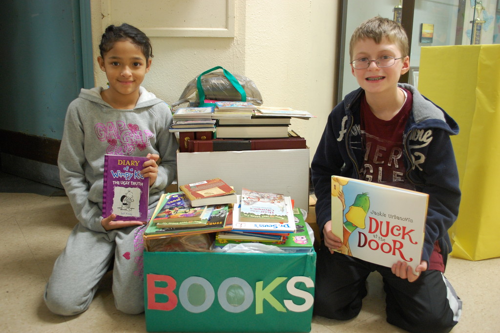 Students collect books for damaged schools | Herald Community ...