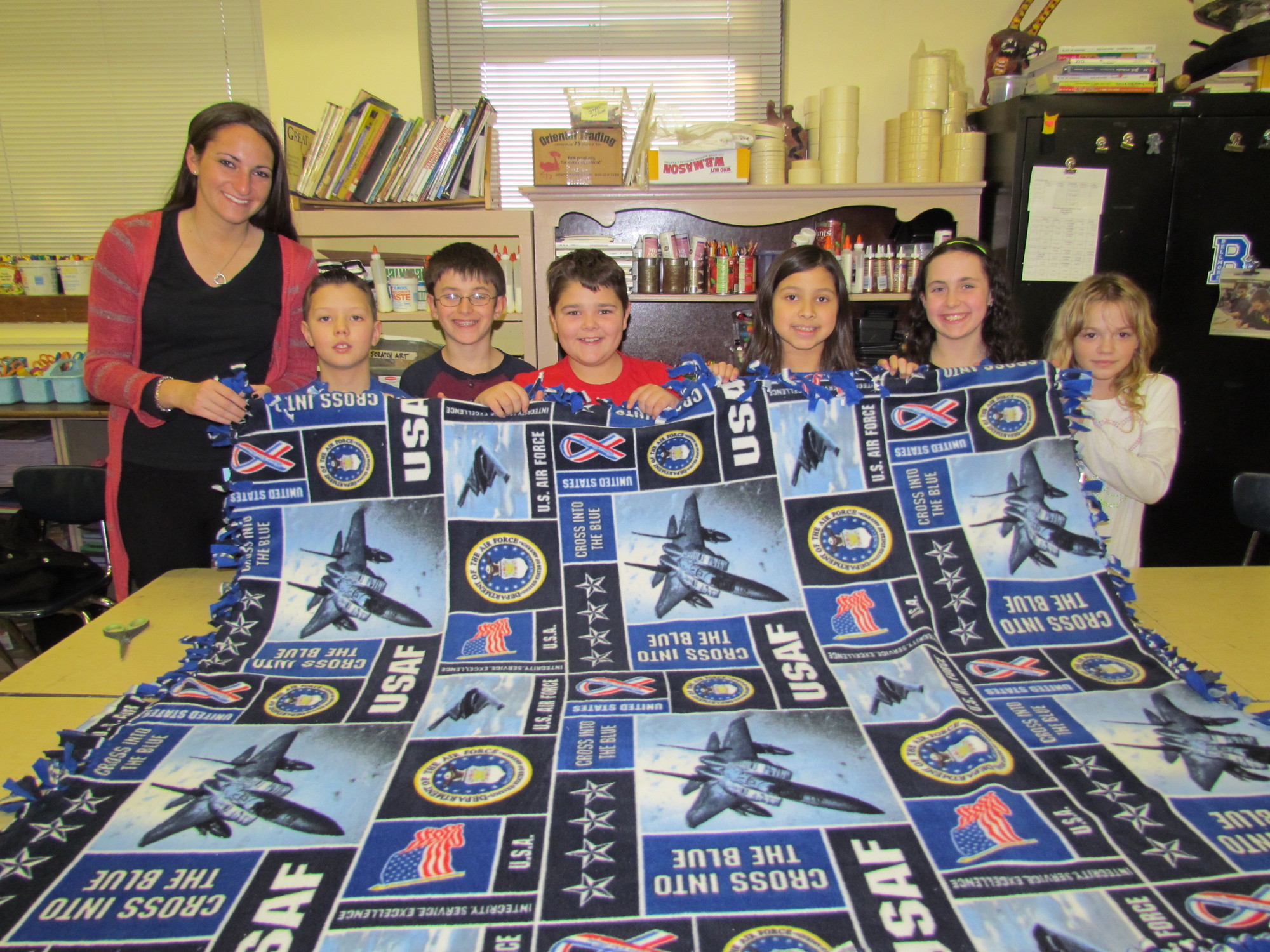 Blankets bring hope to U.S. soldiers Herald Community Newspapers