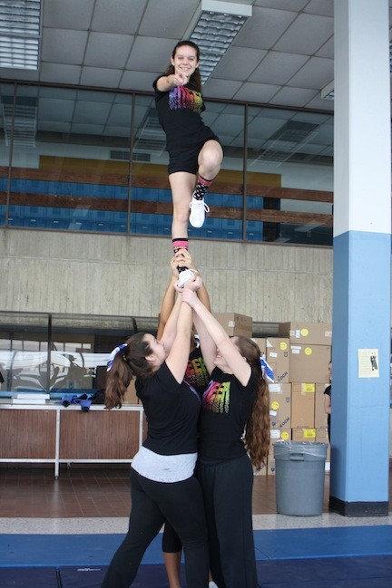 Long Beach cheerleaders learn from the best | Herald Community ...