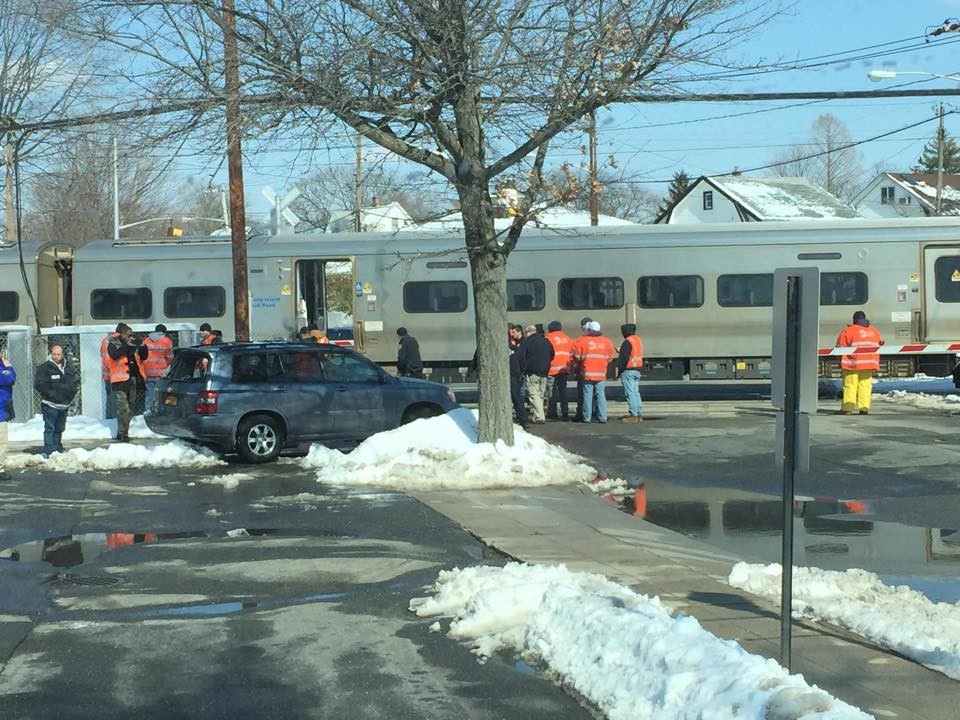 LIRR train hits car on tracks in East Rockaway Herald Community Newspapers