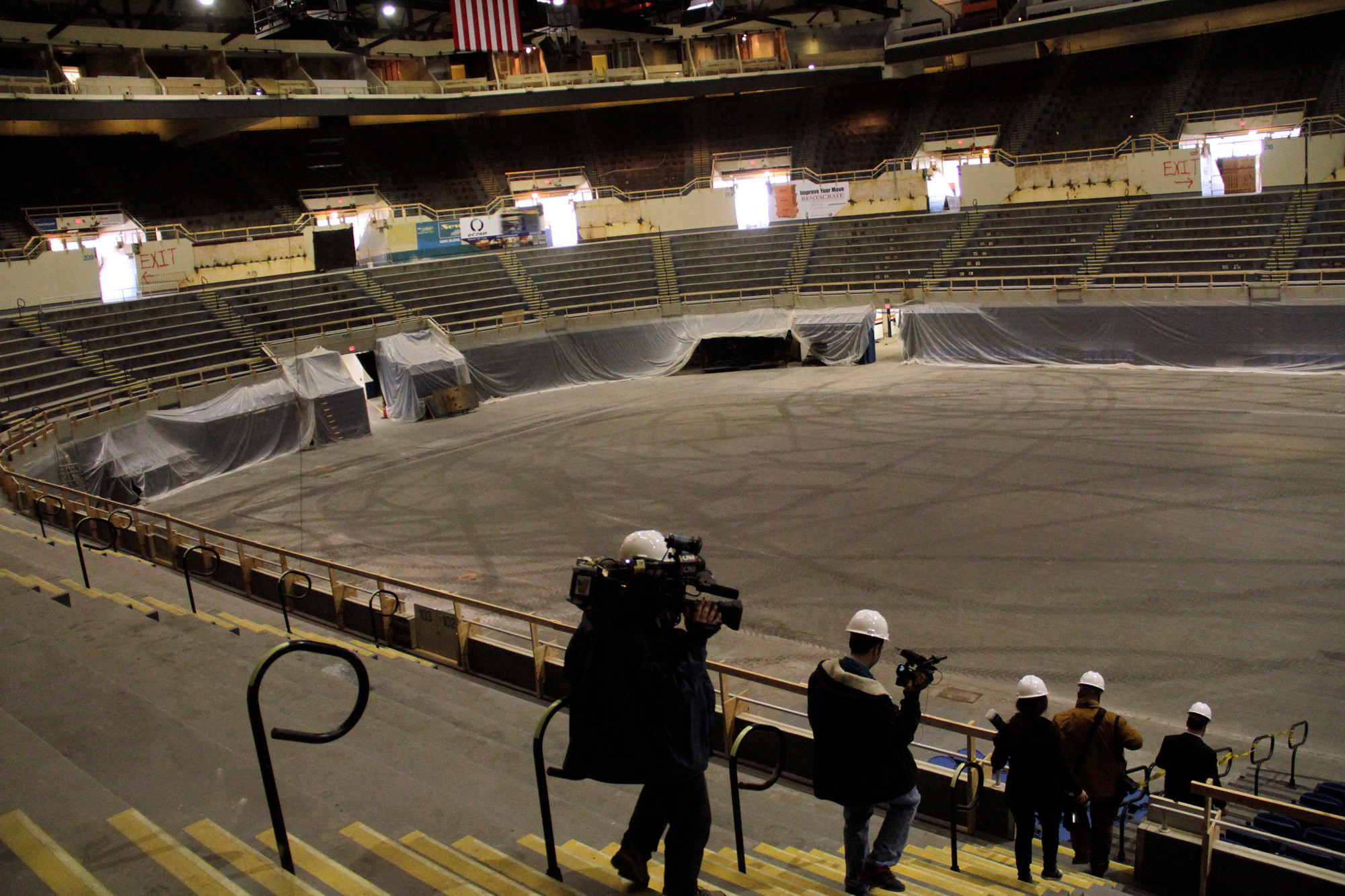 Behind the scenes at Nassau Coliseum Herald Community Newspapers