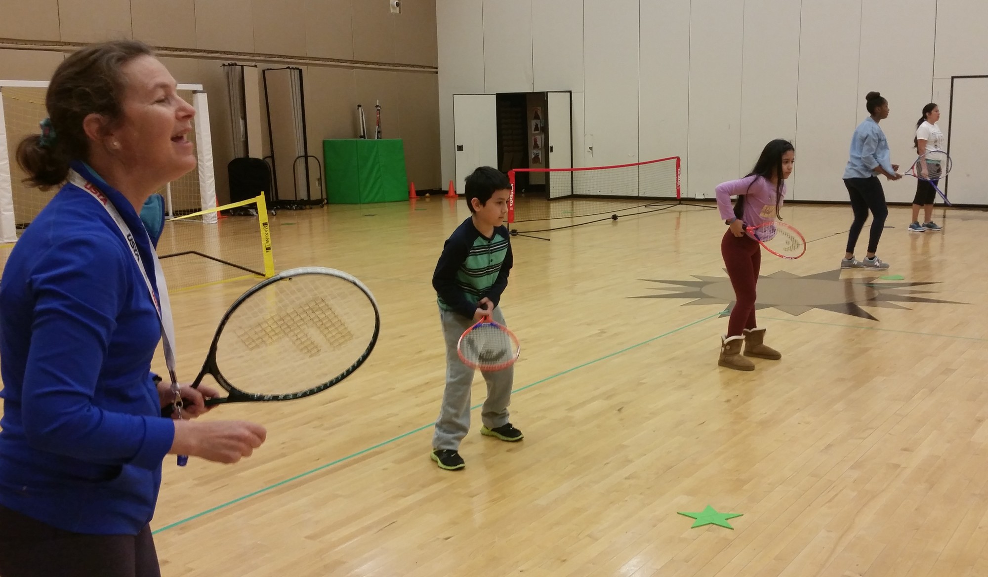 Merokean brings tennis to Hempstead school | Herald Community ...