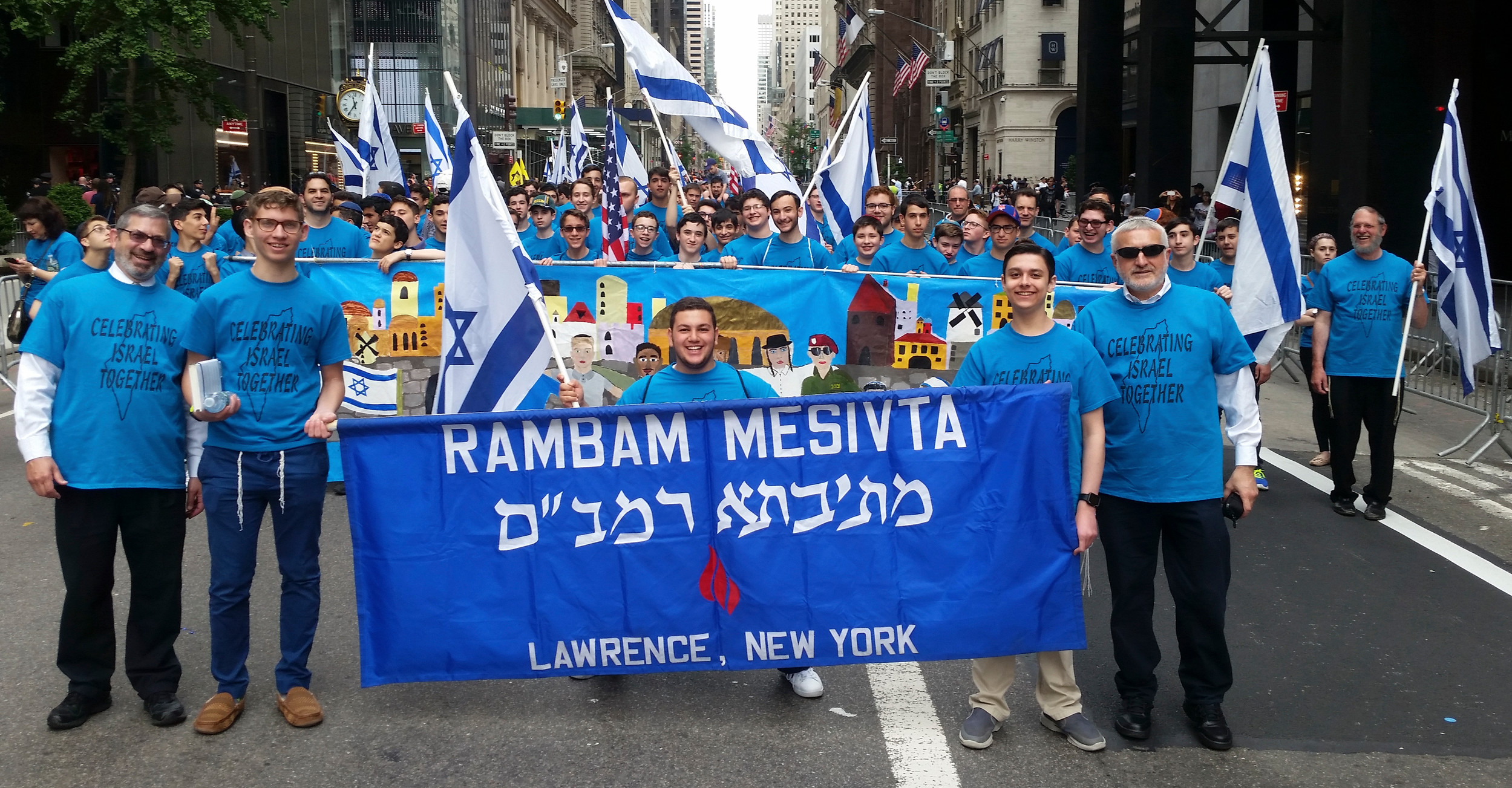 Marching in the Celebrate Israel Parade Herald Community Newspapers