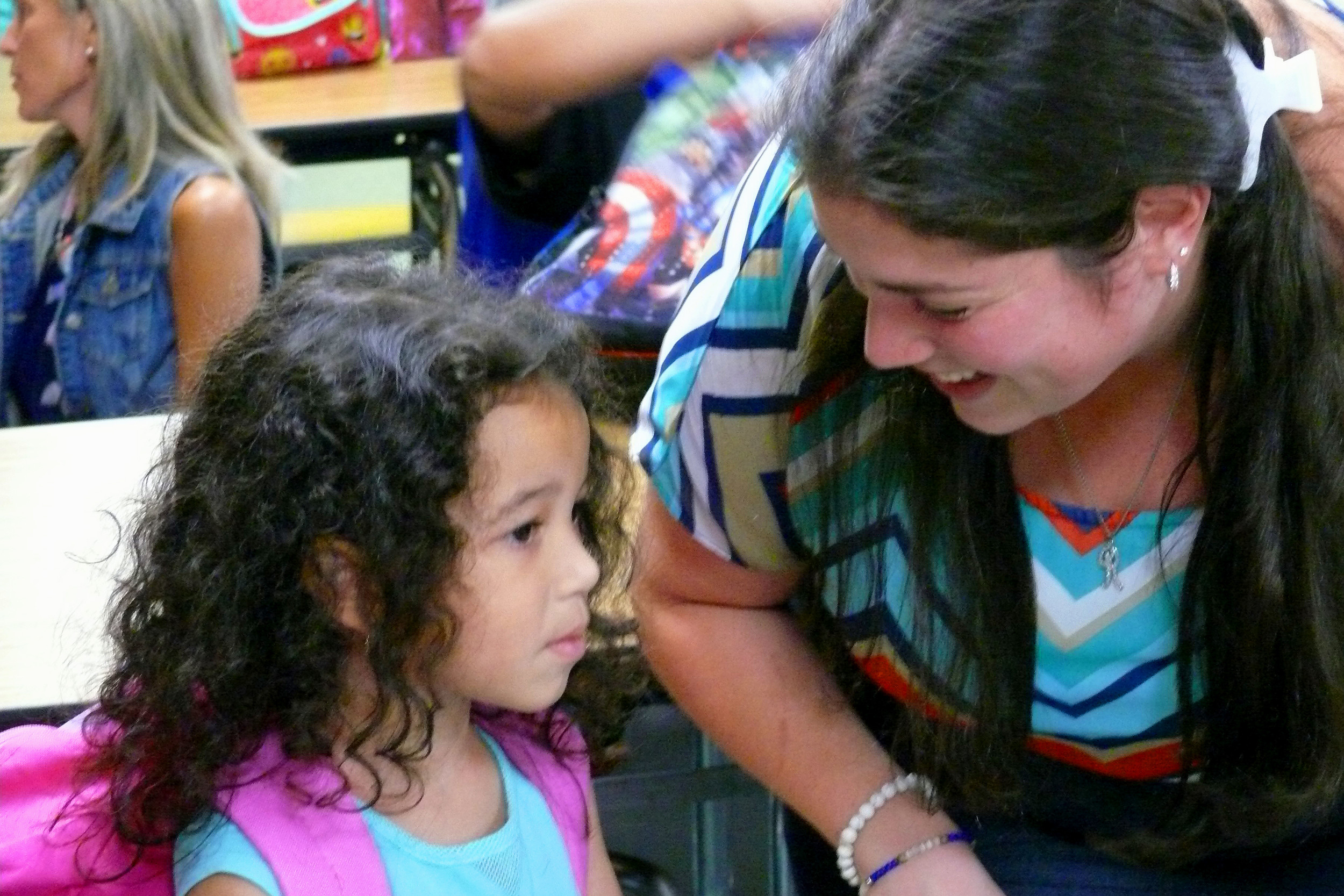 Lynbrook School District back students for first day of school