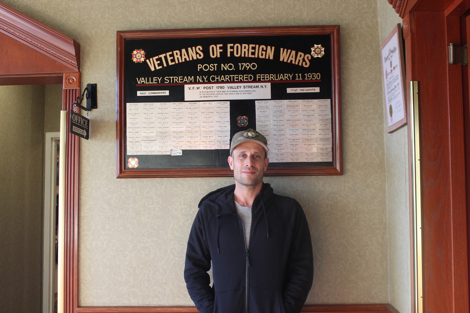 Iraq War veteran new Valley Stream VFW commander Herald