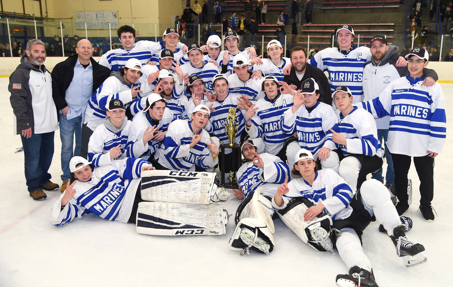 Long Beach claims hockey title Herald Community Newspapers www