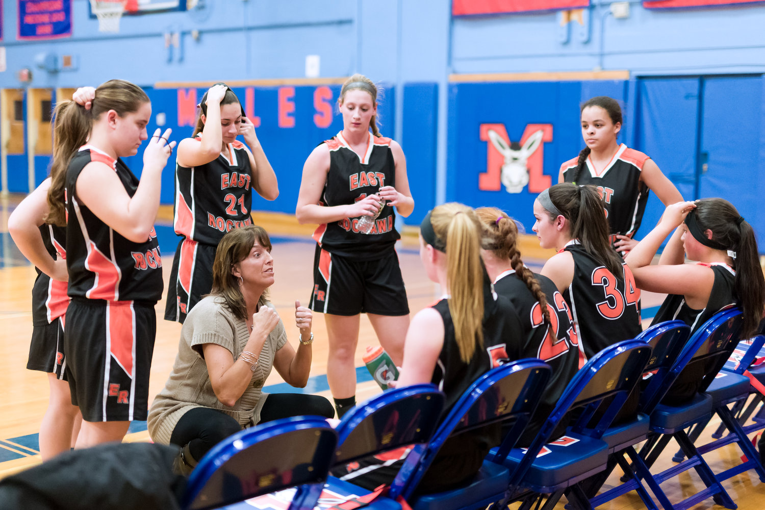Final buzzer for East Rockaway girls' basketball coach Herald