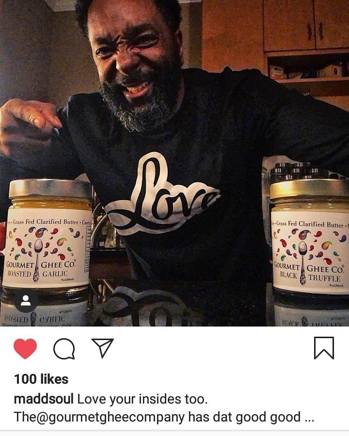 Beyonce’s manager, Alan Floyd, recently gave the Gourment Ghee Co. a shoutout on his Instagram page.