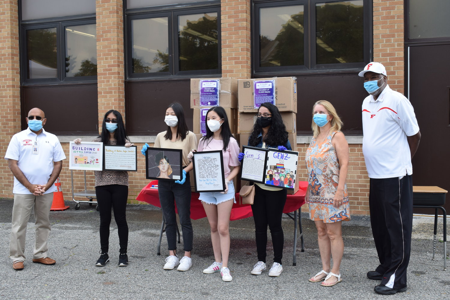 Teens donate 10K masks to Freeport Herald Community Newspapers www