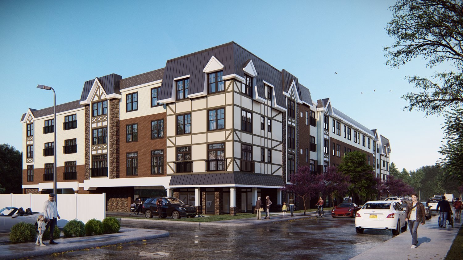 A rendering of the 80-unit, $24 million Cornerstone at Yorkshire