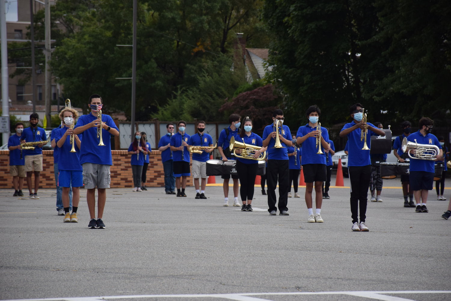 East Meadow marching band is back to the beat Herald Community