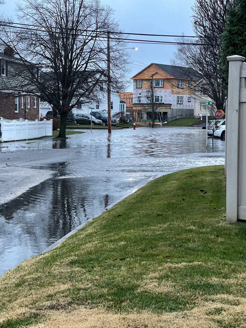 Streets flooded in East Rockaway Herald Community Newspapers www
