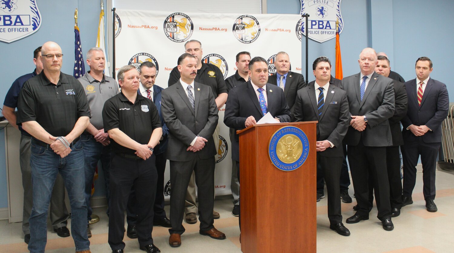 U.S. Rep. Anthony D'Esposito introduces cops 'bill of rights' | Herald Community Newspapers - Vimarsana News
