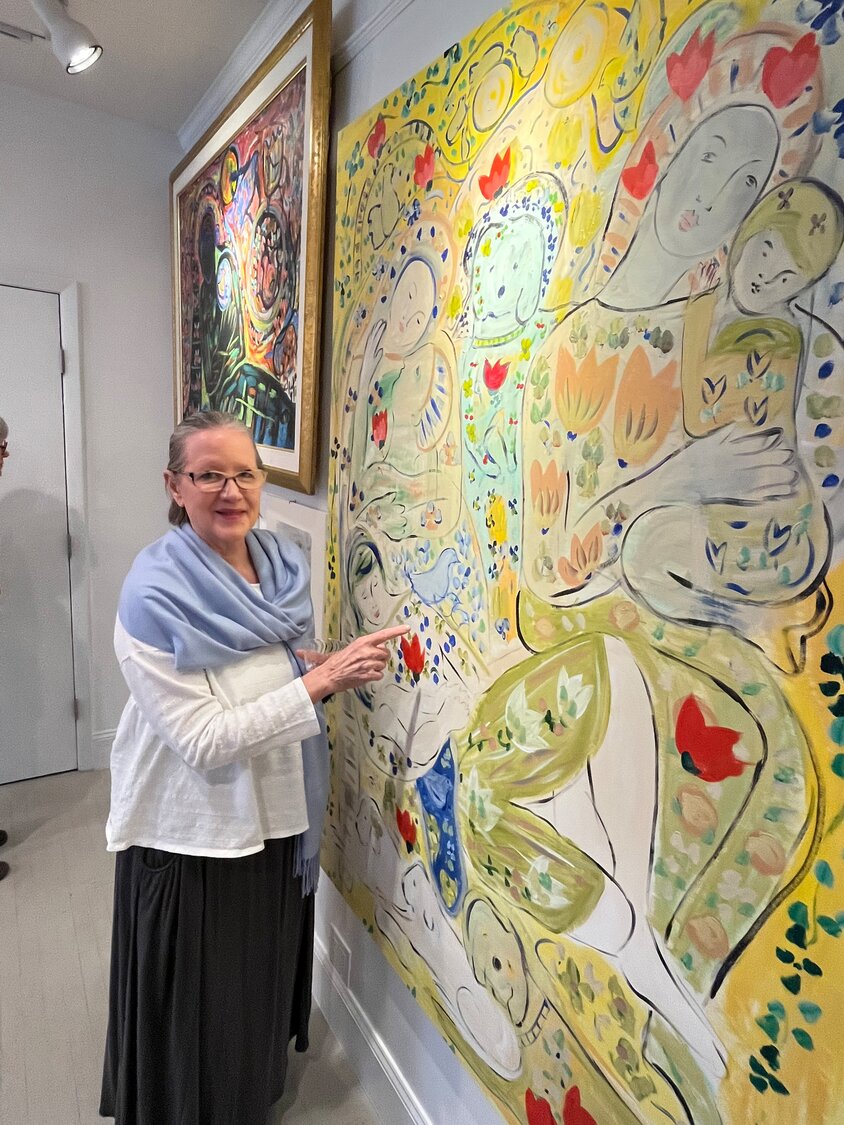 Art, nature collide in new Wendy Csoka exhibit at Sea Cliff Arts Council | Herald Community Newspapers