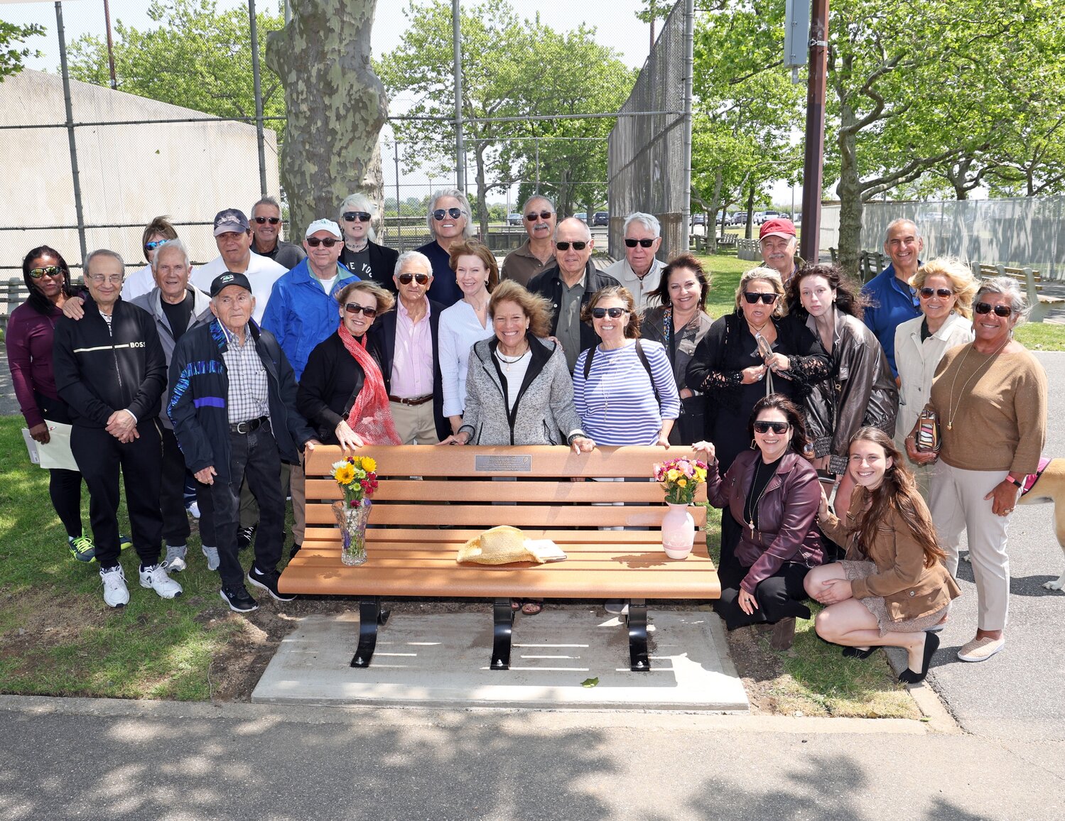 'He never slowed down,' friends say of Jay Fagin at bench dedication | Herald Community Newspapers - Vimarsana News