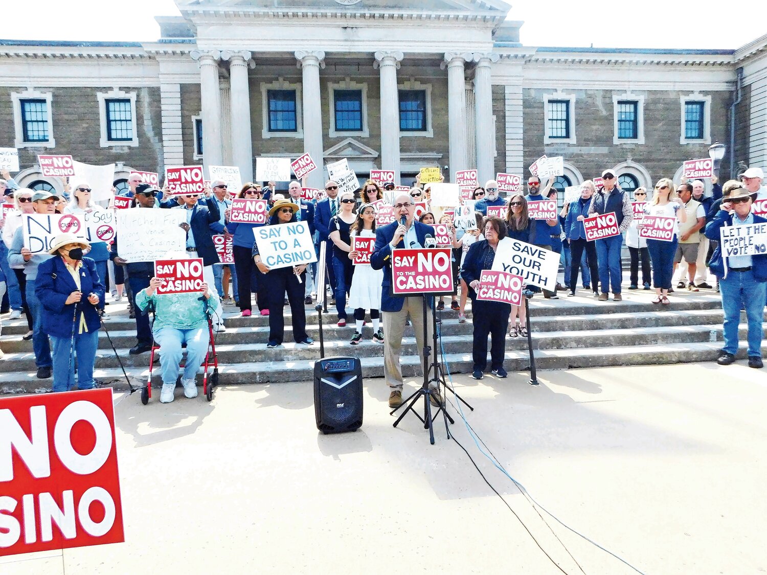 Protesters want development, but not gambling - Vimarsana News