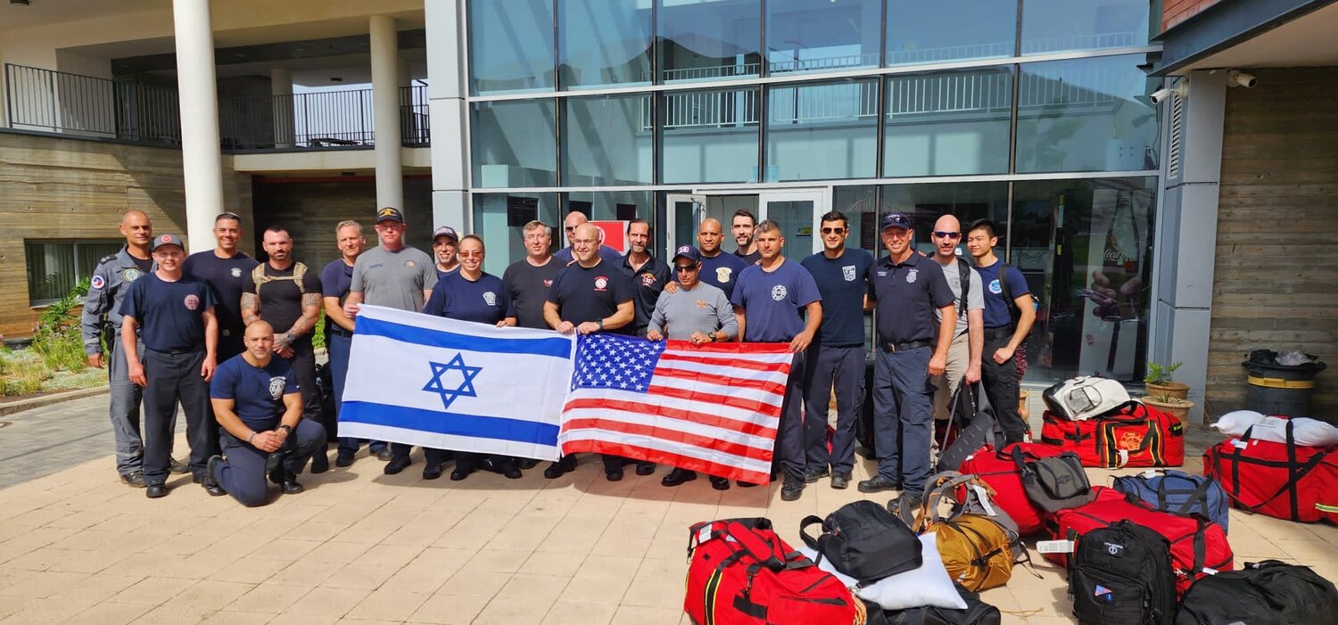 Lawrence-Cedarhurst firefighters answer the call in Israel - Vimarsana News