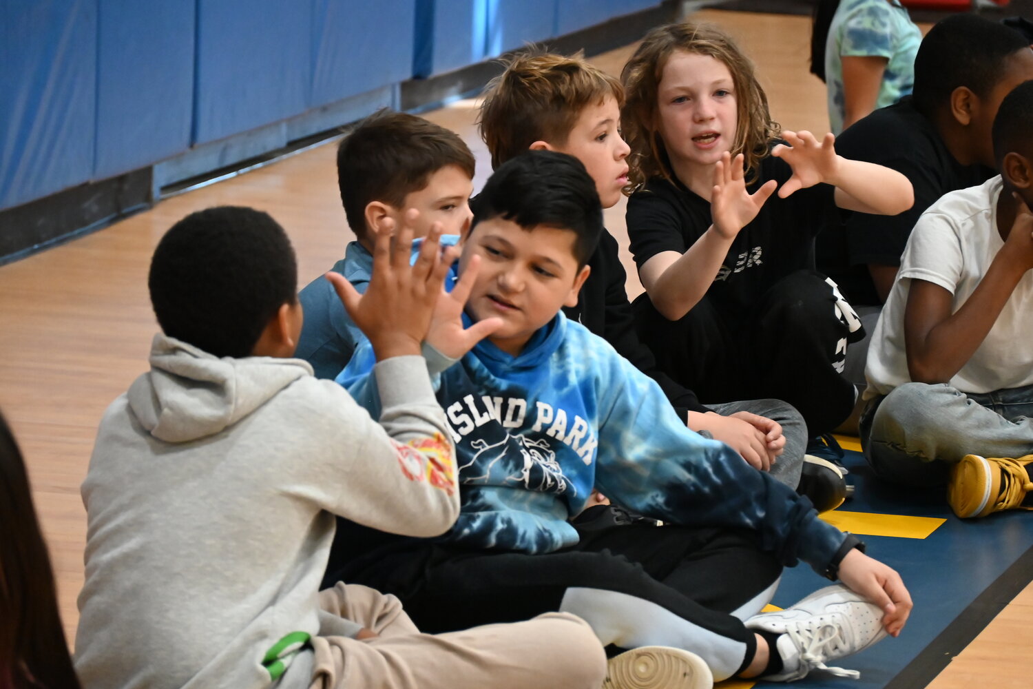 Island Park students learn team building - Vimarsana News