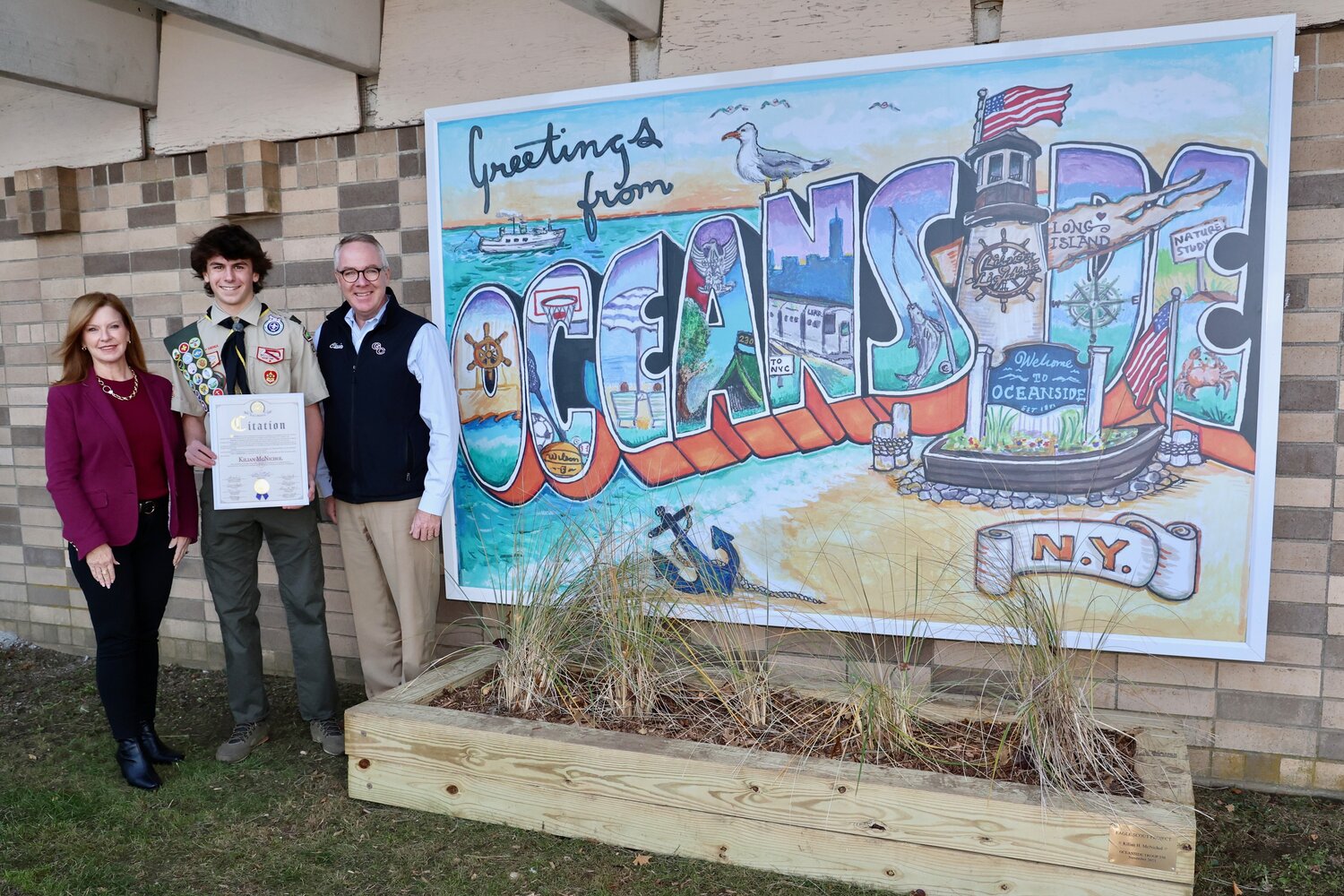 Eagle Scout project beautifies Oceanside Park - Vimarsana News