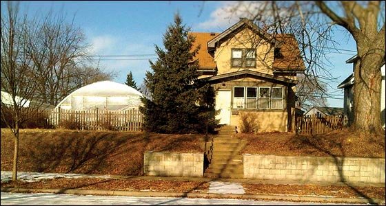 Page & Flowers is working with the city regarding regulation surrounding the hoop house next to their home in the Hamline-Midway neighborhood.