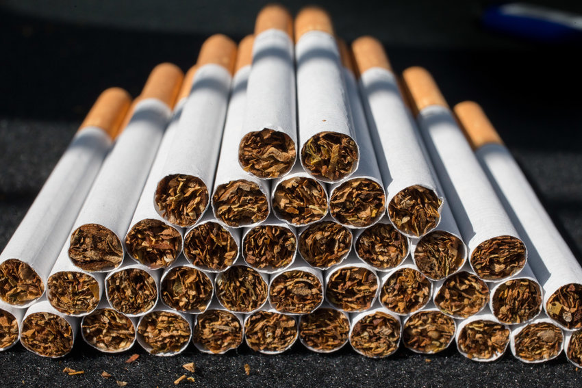 Major manufacturers sold 203.7 billion cigarettes in 2020, up from 202.9 billion the year prior, according to the U.S. Federal Trade Commission&rsquo;s Cigarette Report. (Matt Cardy/Getty Images/TNS)