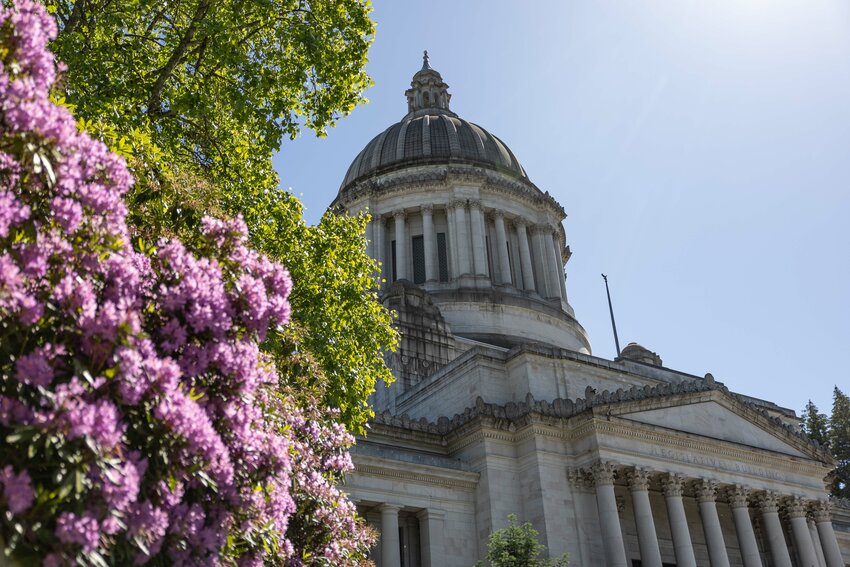 The Capitol building in Olympia on Thursday, June 6.