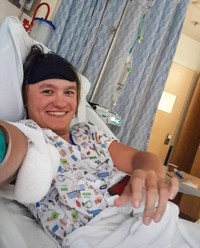 Kaden Spencer, of Battle Ground, saw his senior year of high school turned upside down before it started after receiving a brain cancer diagnosis in August. A fundraiser for everyday costs benefiting Spencer and his mother, Dawn Rasmussen, has been organized for Nov. 15.