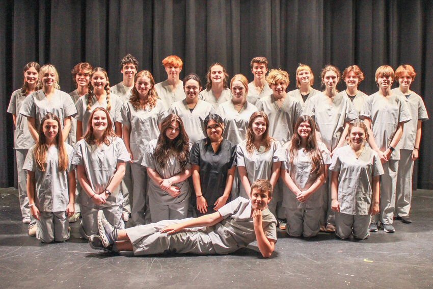Nearly 50 students are collaborating in Hockinson High School Theatre Company&rsquo;s performance of the dramatic play &ldquo;The Giver&rdquo; through Nov. 9.