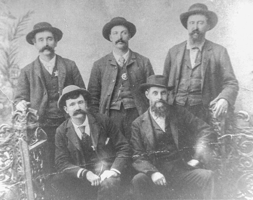 A photo of the Clark County Sheriff&rsquo;s Office staff in the 1800s. The sheriff&rsquo;s office was first established in 1849, making it the oldest law enforcement organization in the state of Washington.