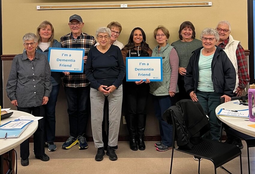 Battle Ground Senior Citizens board members attended a Dementia Friends seminar on Nov. 21, which provided education on how to better the lives of those with dementia.
