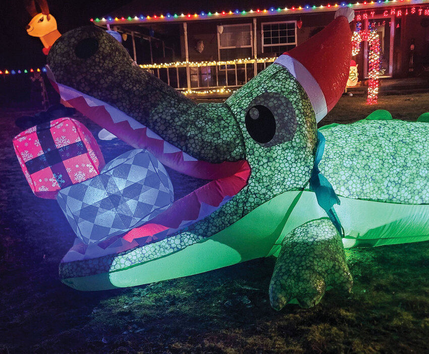 The Battle Ground Police Department offers tips and safety measures to prevent grinches from stealing holiday decor, such as installing security cameras to help curb Christmas &rsquo;gators from snatching up gifts under the tree.