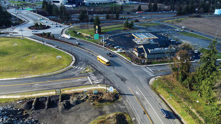 The current intersection of Northwest La Center Road and Northwest Paradise Park Road, controlled by stop signs, is set to be transformed into a roundabout following the Dec. 18 La Center City Council meeting. Approved as part of a collaboration with the Cowlitz Tribe, the roundabout aims to improve traffic flow and accommodate increased development activity near the Interstate 5 Exit 16 interchange. The city has committed $545,659.86 for the design phase, half of which will be reimbursed by the Cowlitz Tribe.
