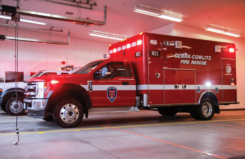Clark-Cowlitz Fire Rescue launched its own ambulance transport service for high priority calls with Medic 21 at the start of the new year. Medic 21 responds to priority one and two calls from Station 21 in Ridgefield.