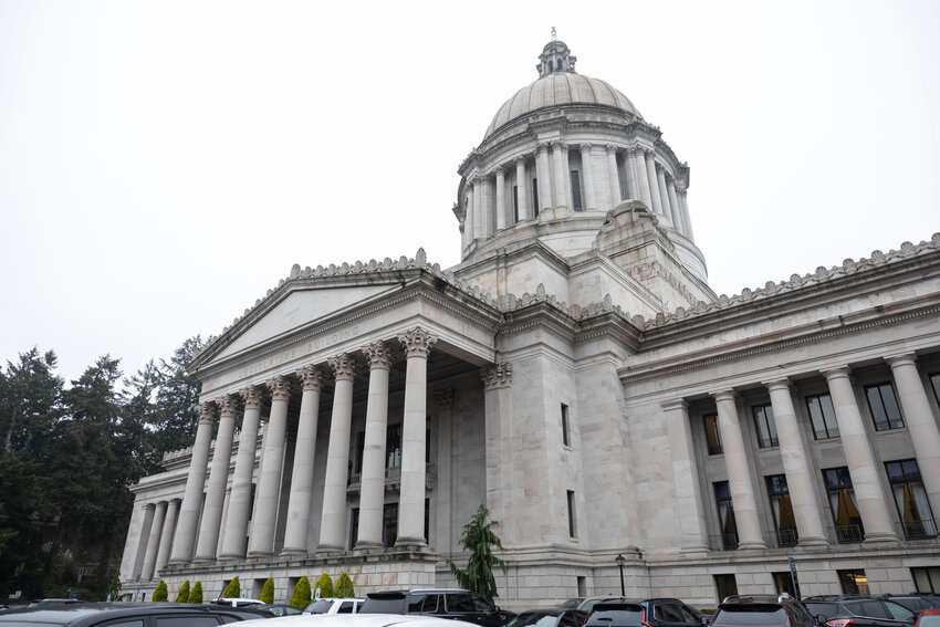 The Washington State Capitol is pictured in Olympia on Wednesday, Jan. 15.