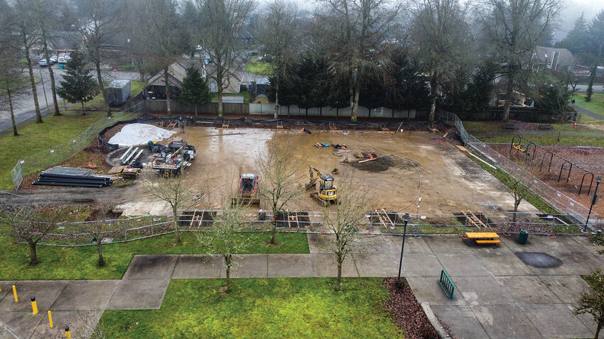 Construction on the new pickleball courts at Kiwanis Park in Battle Ground has been delayed from its original fall 2024 completion to early 2025. The delays were caused by issues with structural engineering plans and delays in procuring lighting materials. The project is currently 65% complete according to city officials, who aim for an early spring 2025 project completion.