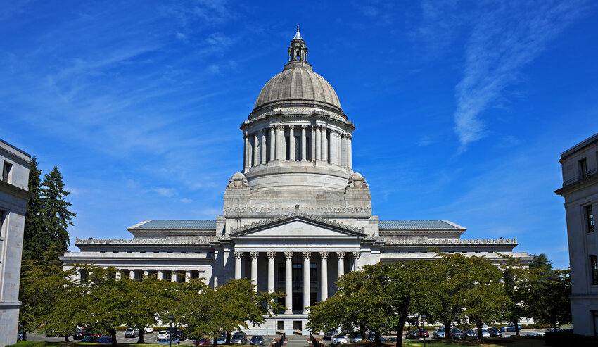 The Washington State Capitol in Olympia.