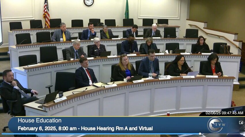 House Education Committee hearing on HB 1140 for school choice on Feb. 6, 2025.