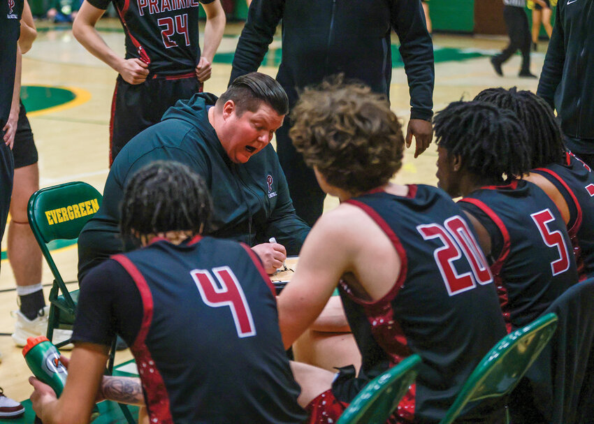 The Prairie Falcons earned the 3A Greater St. Helens League crown with a 6-2 league record.