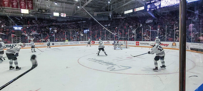 Battle Ground native Anthony Ganoung, a goalie for the Wenatchee Wild 18U squad, experienced a weekend with the Wenatchee Wild&rsquo;s Western Hockey League team in January after getting a call to join the squad for a practice that turned into a three-game road trip.
