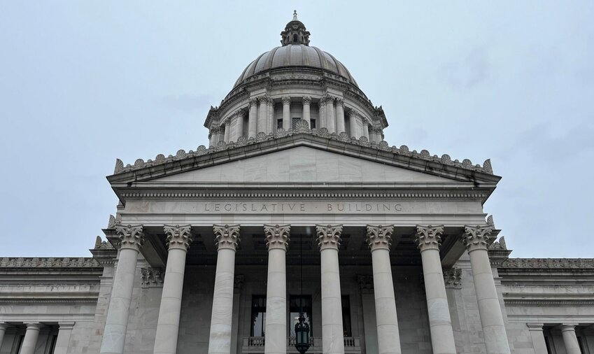 The Washington state Capitol building in Olympia. (Photo by Bill Lucia/Washington State Standard)