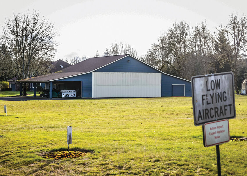 Local pilots store and maintain their planes at North Cedars Airpark, located in Battle Ground&rsquo;s airpark zone. Residents recently opposed Senate Bill 5723, which would have allowed developers to bypass airpark covenants, conditions and restrictions that are more restrictive than existing airpark zoning regulations.