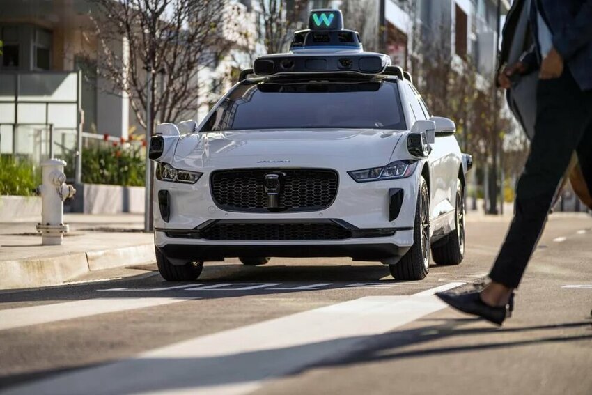 Waymo autonomous vehicle.