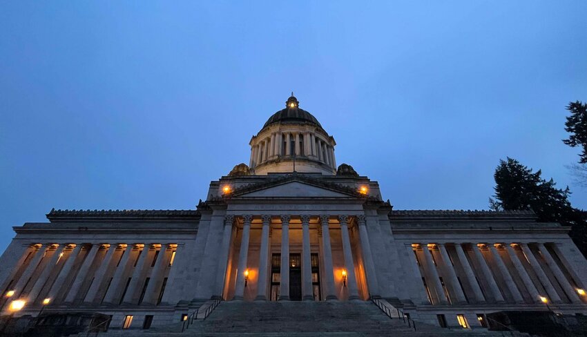 The Washington state Capitol building in 2024. (Bill Lucia/Washington State Standard)