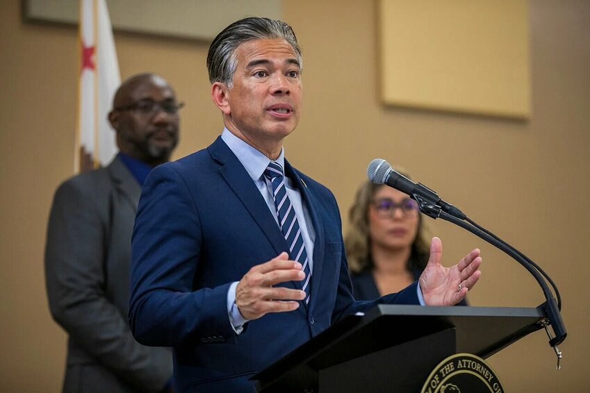 California Attorney General Rob Bonta