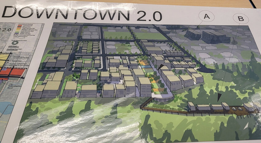 La Center Mayor Tom Strobehn anticipates the La Center Downtown 2.0 dream becoming a reality with the plaza area breaking ground by spring 2026.