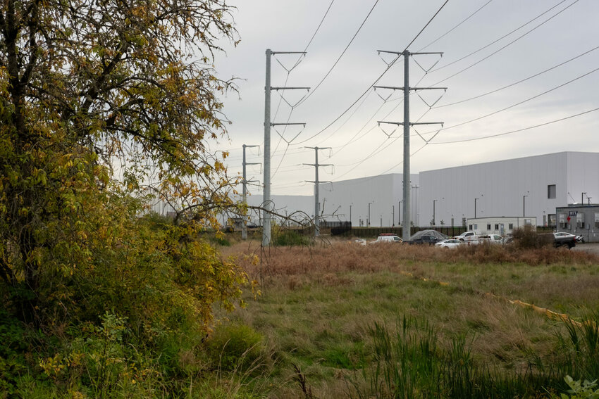 QTS Data Centers in Hillsboro on Oct. 11, 2024. Data centers are driving near-term energy demand in the region, according to a new regional power forecast from the Northwest Power and Conservation Council. (Photo by Rian Dundon/Oregon Capital Chronicle)
